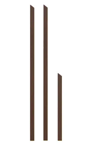 Listwy maskujące do ościeżnicy stałej 60 mm – MDF