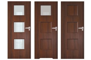 Trio drzwi płycinowe standard