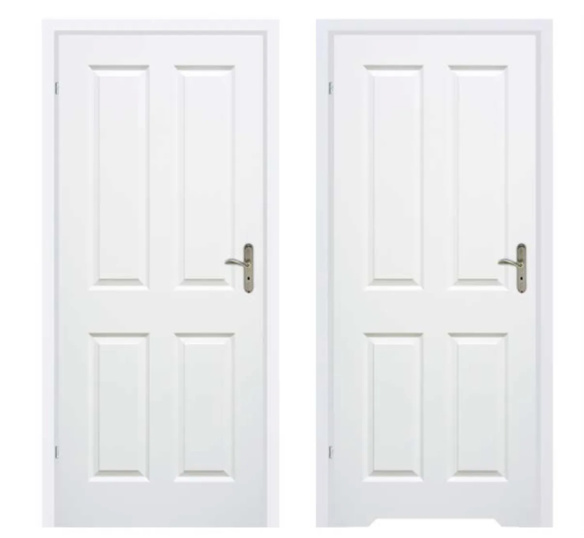 ARIES białe lakierowane PEŁNE 70 LEWE - obrazek 4