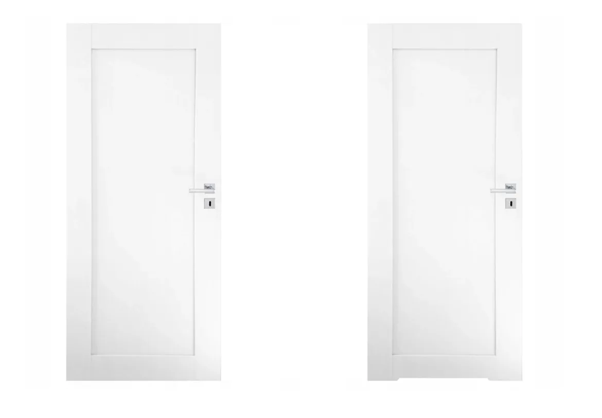 Elegance prestige bezprzylgowe pełne drzwi 80 PRAWE z nawiertem na trzy zawiasy chowane - obrazek 12