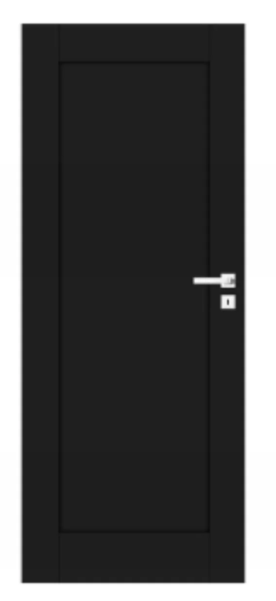 Elegance prestige bezprzylgowe pełne drzwi 80 PRAWE z nawiertem na trzy zawiasy chowane - obrazek 17