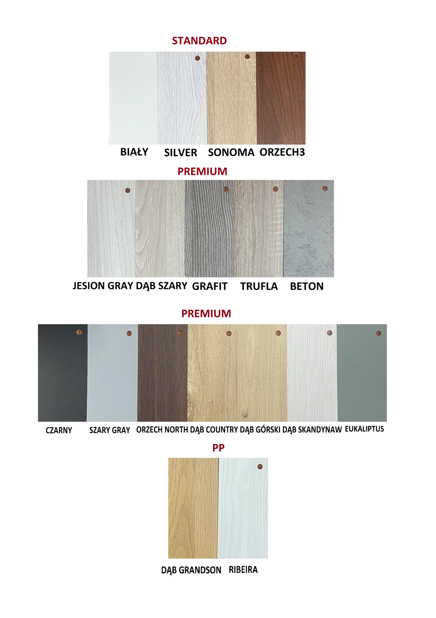 Elegance SLIM bezprzylgowe pełne drzwi 70 LEWE z nawiertem na trzy zawiasy chowane - obrazek 3