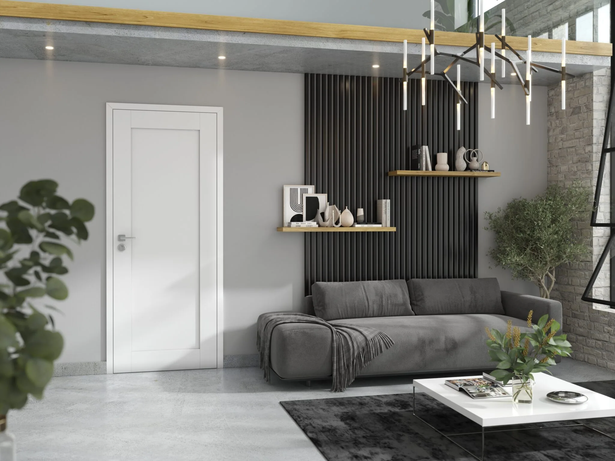 Elegance prestige bezprzylgowe pełne drzwi 80 PRAWE z nawiertem na trzy zawiasy chowane - obrazek 22