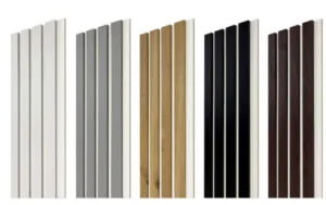 Panel lamelowy LAMDECO Quattro bianco