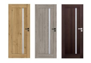 SUZANO drzwi wewnętrzne z mleczną szybą