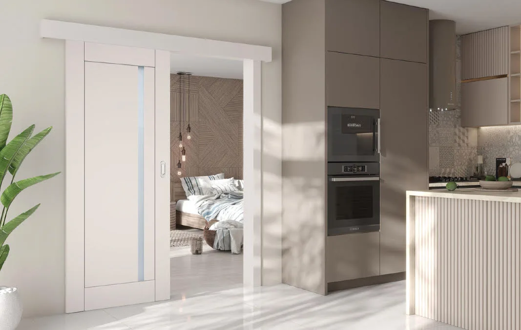 HONOS drzwi wewnętrzne z mleczną szybą - obrazek 3