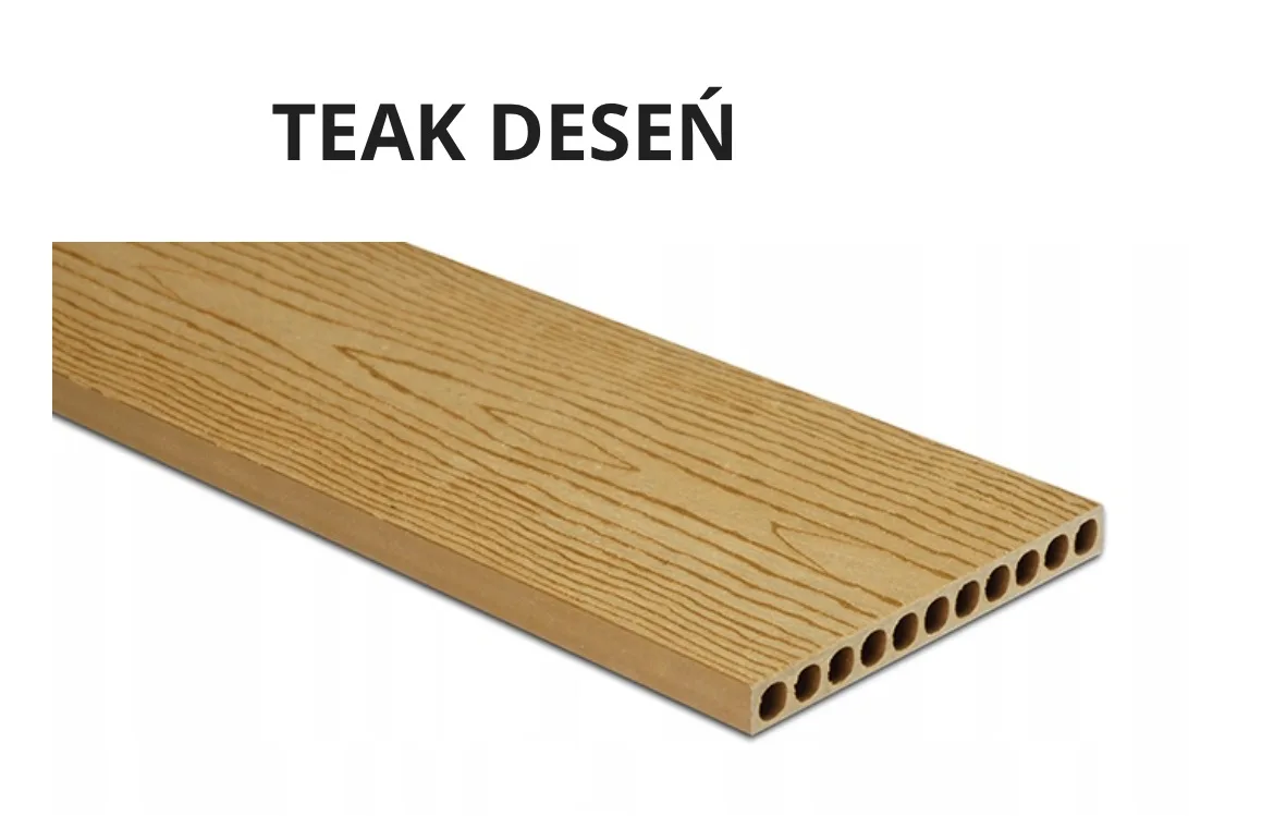 Sztacheta 1,2m teak WYPRZEDAŻ - obrazek 3