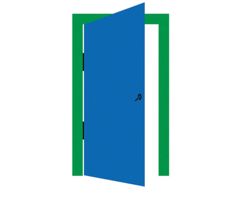 ARIES białe lakierowane PEŁNE 70 LEWE - obrazek 9