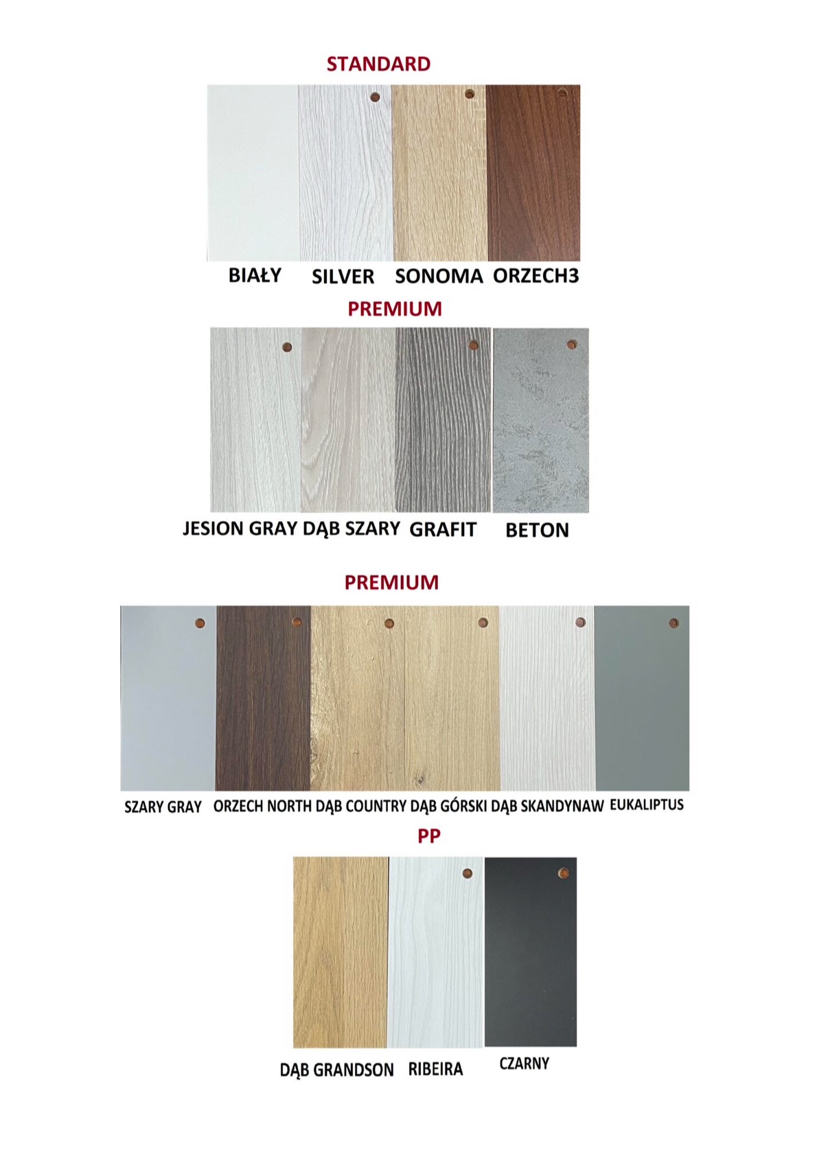 PRZYLGOWA PP ościeżnica regulowana POLIPROPYLEN CPL PP do drzwi Prestige - obrazek 4