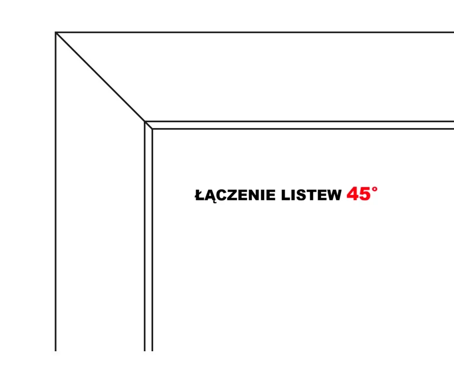 PRZYLGOWA Standard ościeżnica regulowana do drzwi Prestige i Płycinowych Standard - obrazek 10
