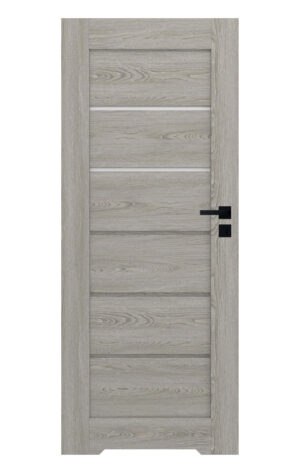 CHICAGO dąb szary Łazienka 80 lewa drzwi wewnętrzne prestige