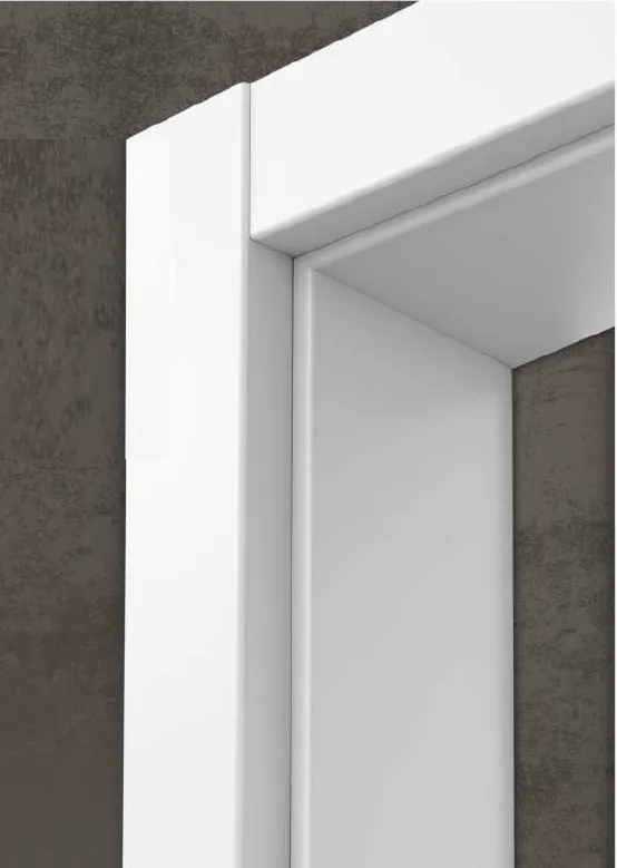 Drzwi bezprzylgowe ELEGANCE SLIM WINDOOR BIAŁE z ościeżnicą regulowaną od ręki - obrazek 19