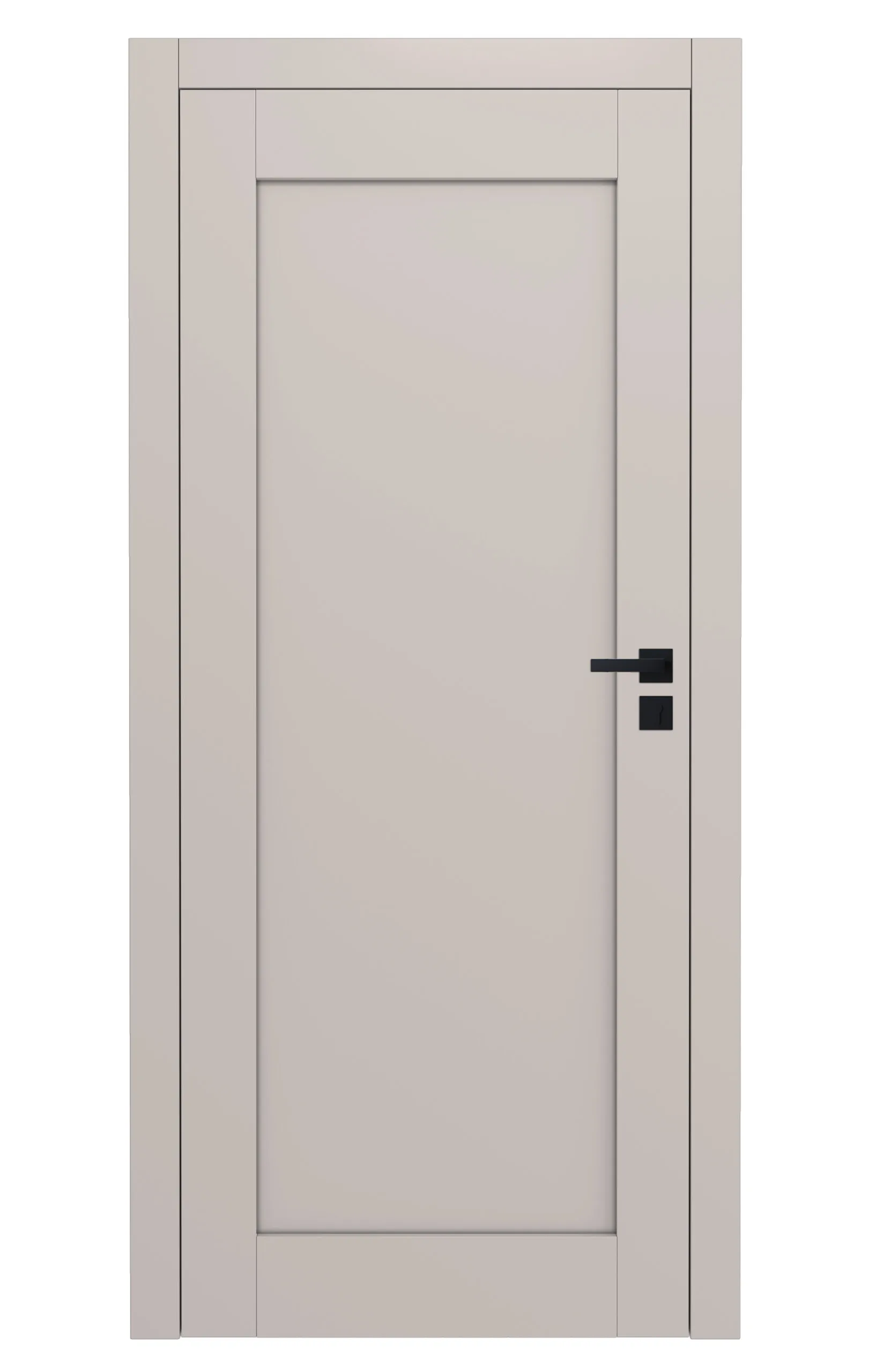 Drzwi bezprzylgowe ELEGANCE SLIM WINDOOR Kaszmir z ościeżnicą regulowaną od ręki - obrazek 2