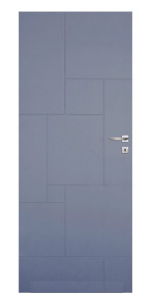 INDUS szary lakier drzwi pełne 70 lewe