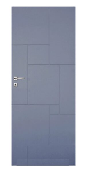 INDUS szary lakier drzwi pełne 70 prawe