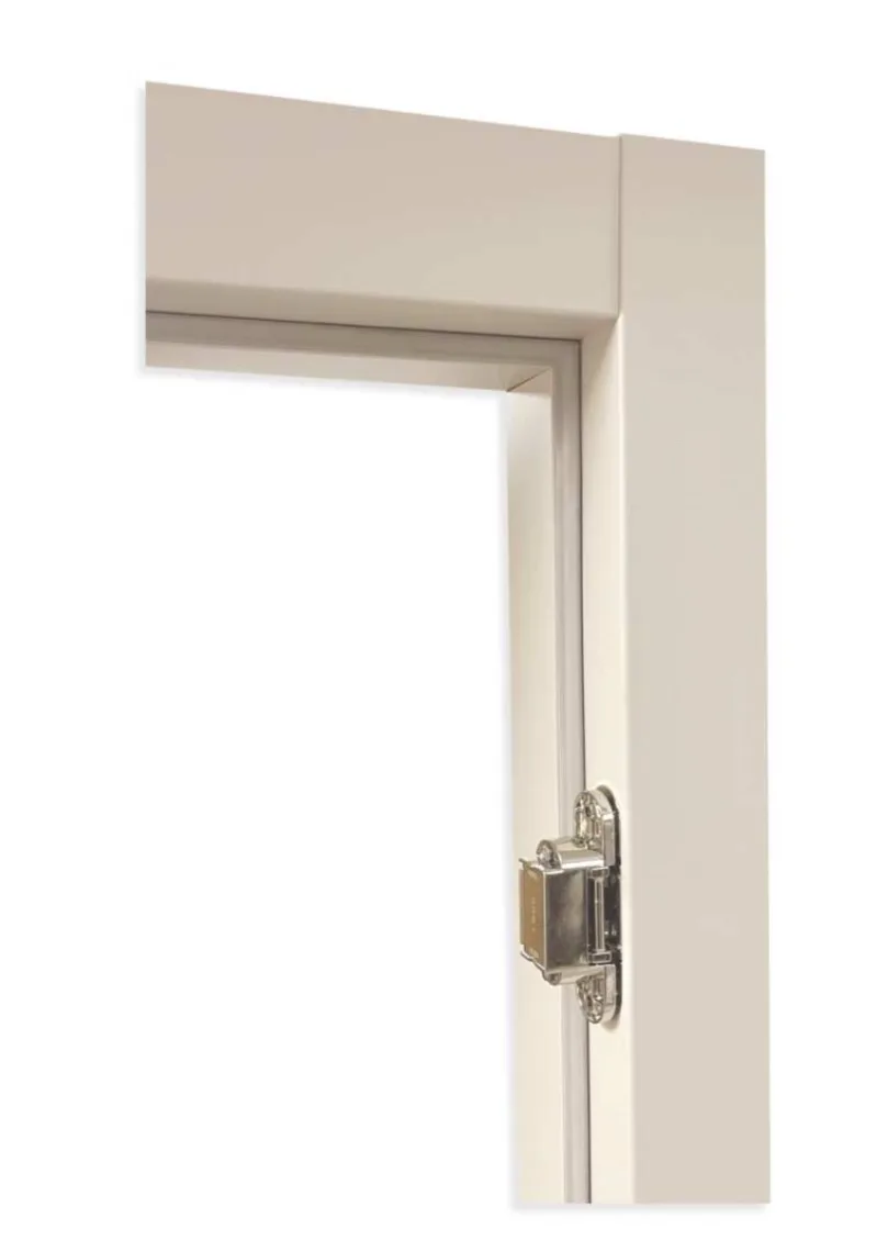 Drzwi bezprzylgowe ELEGANCE SLIM WINDOOR BIAŁE z ościeżnicą regulowaną od ręki - obrazek 5