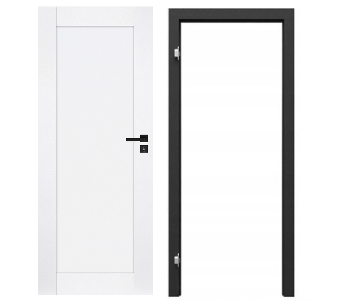 PEŁNE BIAŁE Z REG CZARNĄ