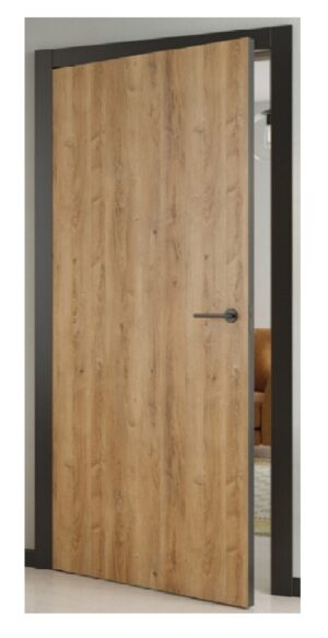 Drzwi bezprzylgowe TRYTON Windoor czarne obrzeża