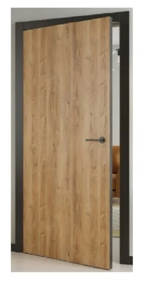 Drzwi bezprzylgowe TRYTON Windoor czarne obrzeża