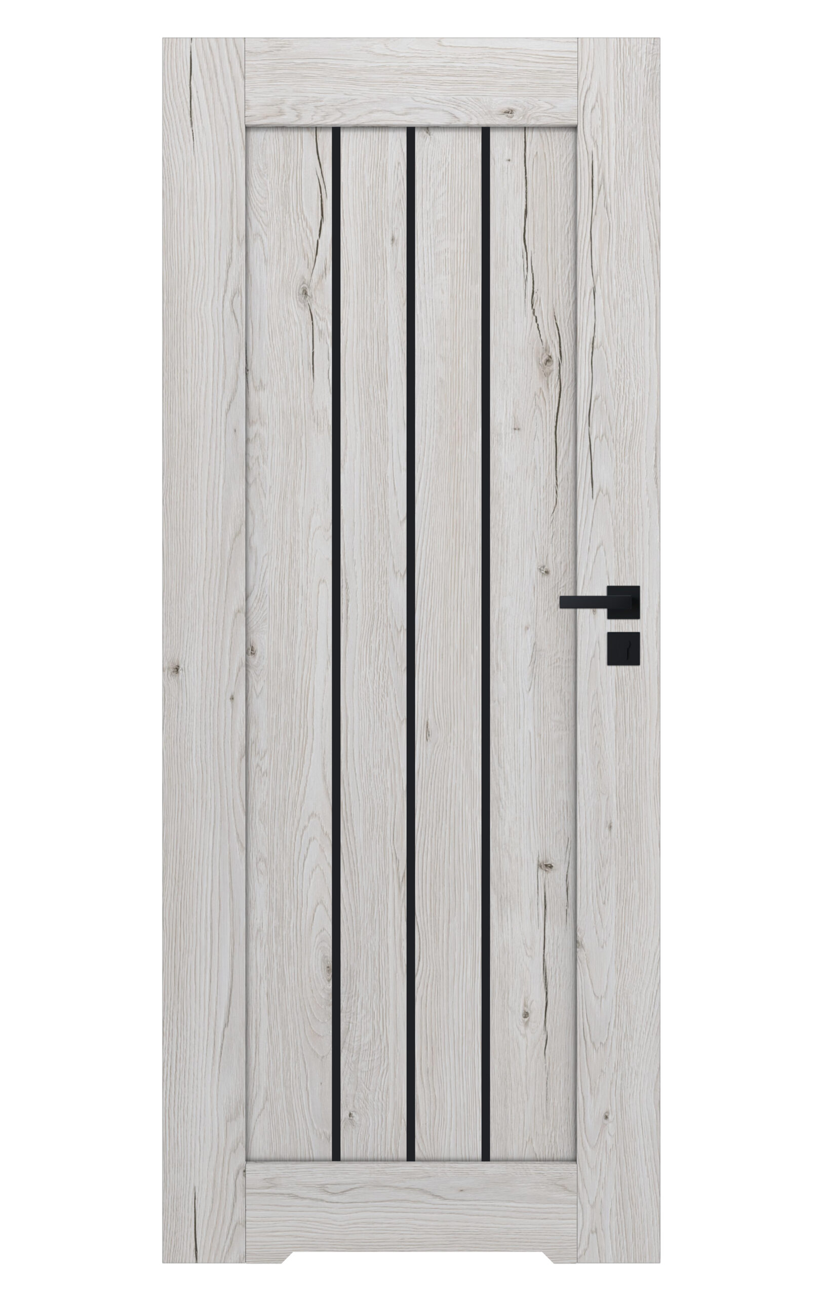 CERDEA Drzwi Wewnętrzne z Czarną Szybą | Nowoczesne Drzwi - obrazek 28