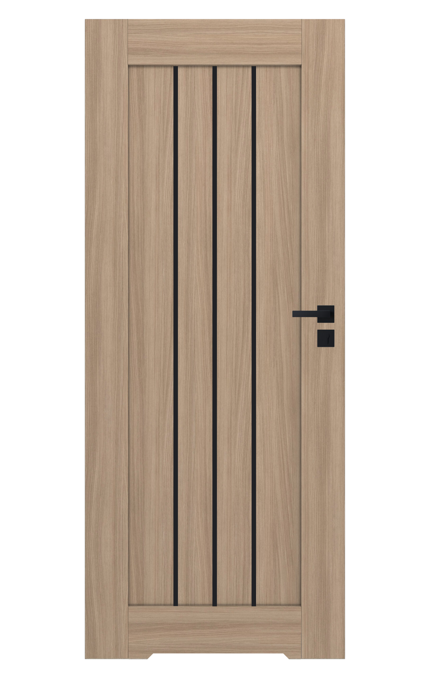 CERDEA Drzwi Wewnętrzne z Czarną Szybą | Nowoczesne Drzwi - obrazek 21