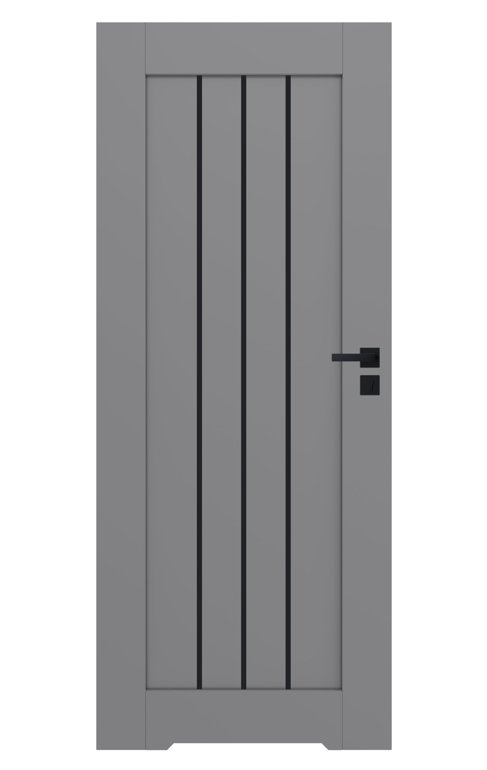 CERDEA Drzwi Wewnętrzne z Czarną Szybą | Nowoczesne Drzwi - obrazek 26