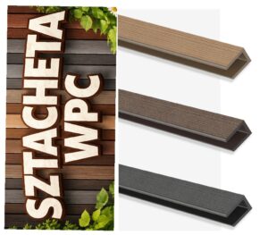 CEOWNIK KOMPOZYT WPC SZCZOTKOWANY 30mm x 40mm x 2000mm GAMRAT