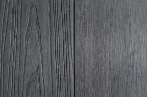 Sztacheta kompozytowa 2 generacji szczotkowanie i struktura drewna antracyt