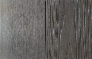 Sztacheta kompozytowa 2 generacji szczotkowanie i struktura drewna CIEMNY BRĄZ